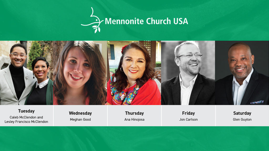 Mennonite Church USA has announced worship speakers for its July 6-10 hybrid in-person and online convention. — Mennonite Church USA