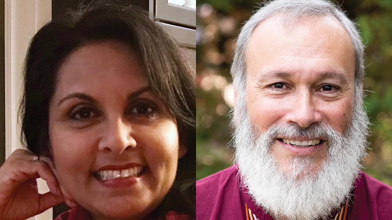 Jeanette Bissoon, left, is Mennonite World Conference's new chief operations officer. José Arrais, right, has been serving as regional representative for Europe since November. — Mennonite World Conference