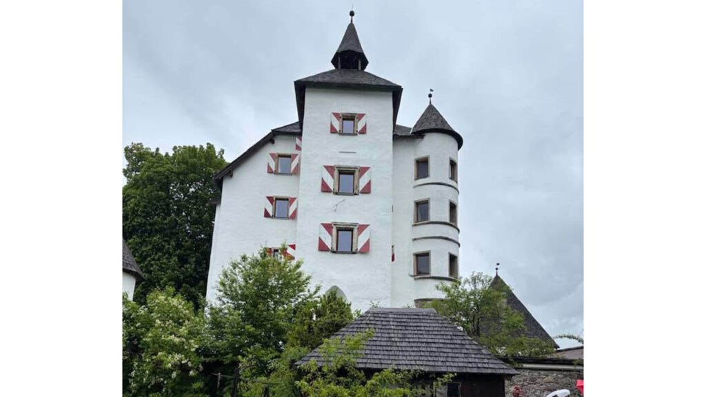 Münichau, the castle where Austrian Anabaptist noblewoman Helena von Freyberg harbored Anabaptist fugitives. — Wendy Funk Schrag