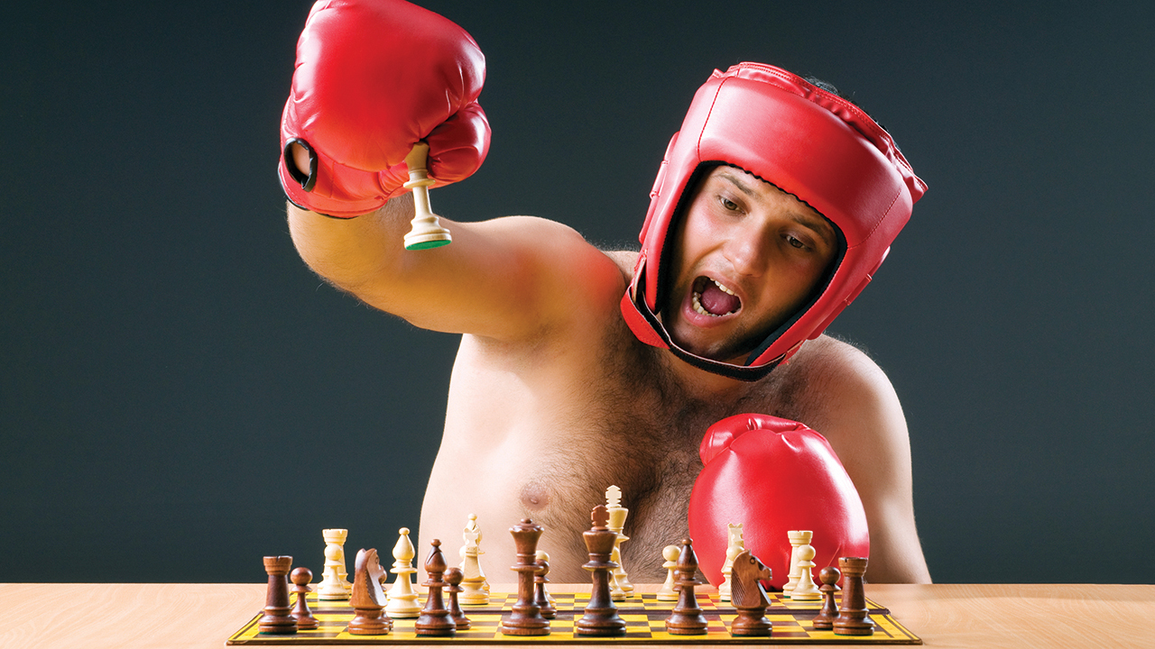 BRAINS AND BRAWN — “I . . . appeal to you to contend for the faith” (Jude 3). — Elnur/Shutterstock