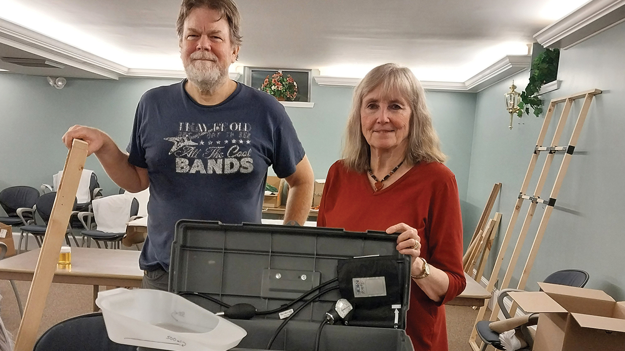 Soccer balls, bicycle pumps save lives