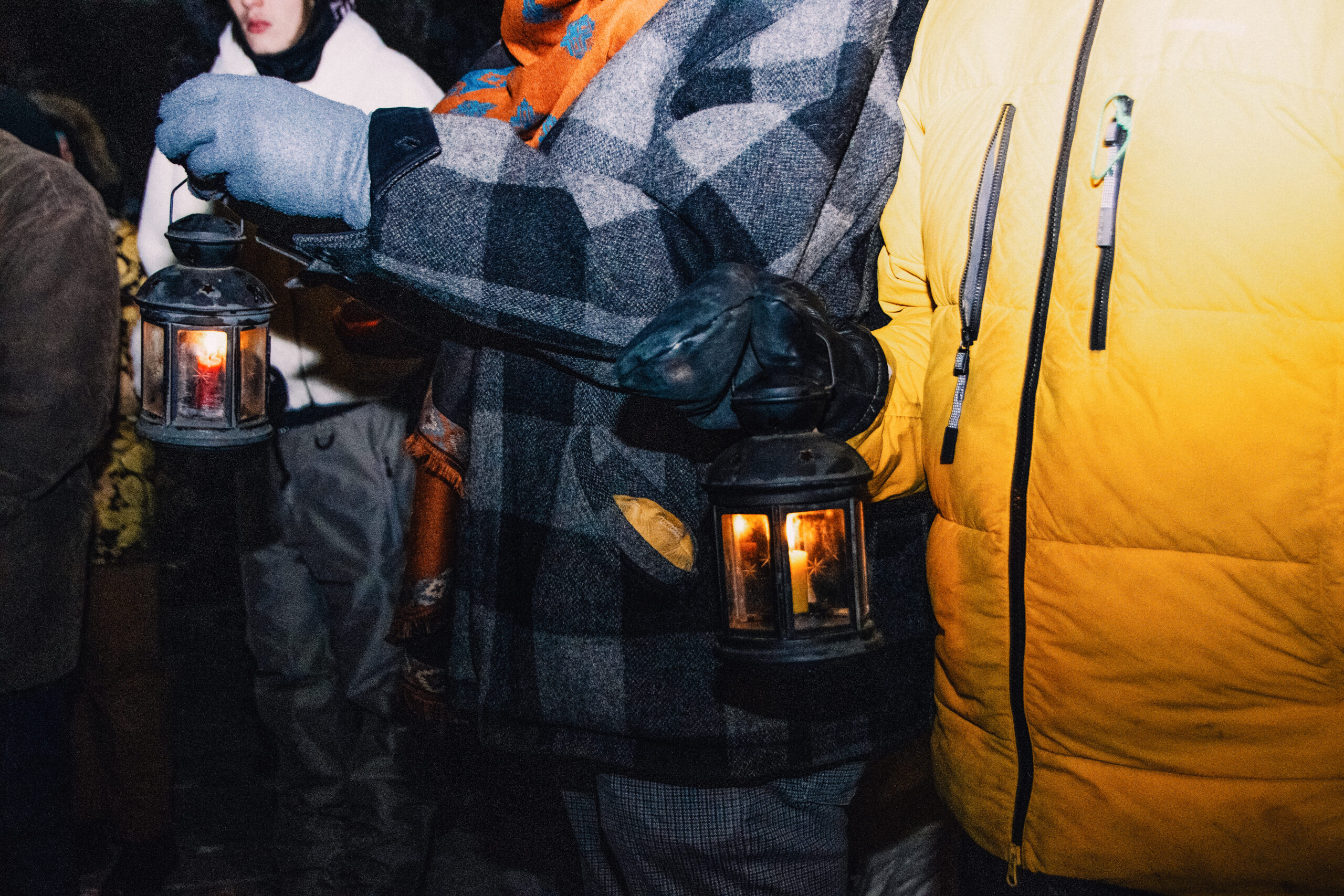 Mennonites hold a candlelight vigil after the murder of Alex Pretti, Jan. 24. — Juan Moya/AW