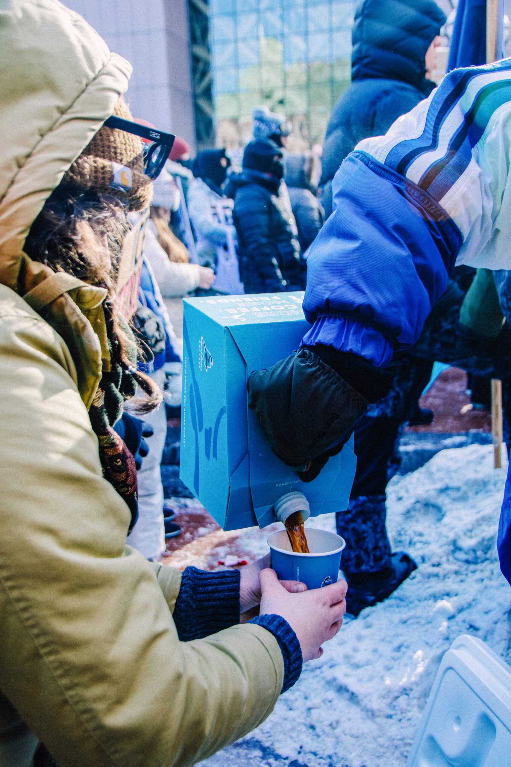 Thousands gathered Jan. 25 for a protest in Minneapolis. — Juan Moya/AW